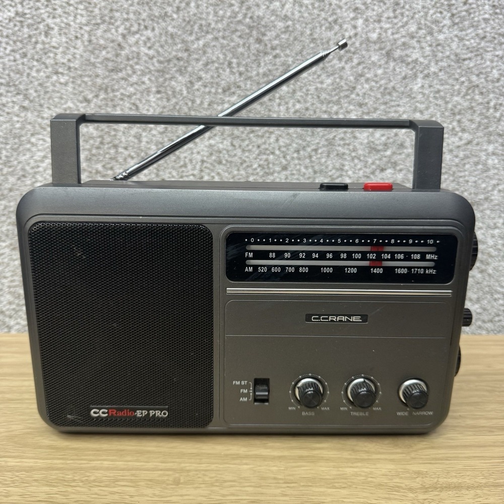 C.Crane CC Radio- EP PRO Portable Long Range AM FM Tested Working